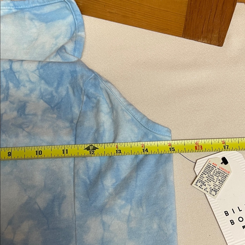 Billabong Light Blue Tie-Dye Halter Dress - Picture 8 of 13